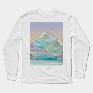 Pastel Landscape Long Sleeve T-Shirt